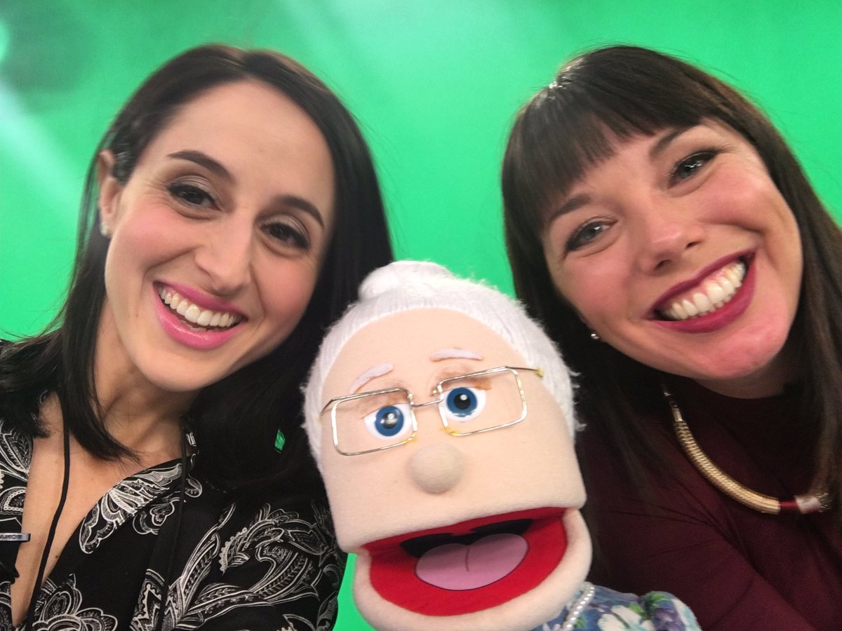 She's here! Nonna Maria is instilling her wisdom on life and love with us this morning! <a href="/Global_Montreal/">Global Montreal</a> #fridays #goodmorningsstarthere