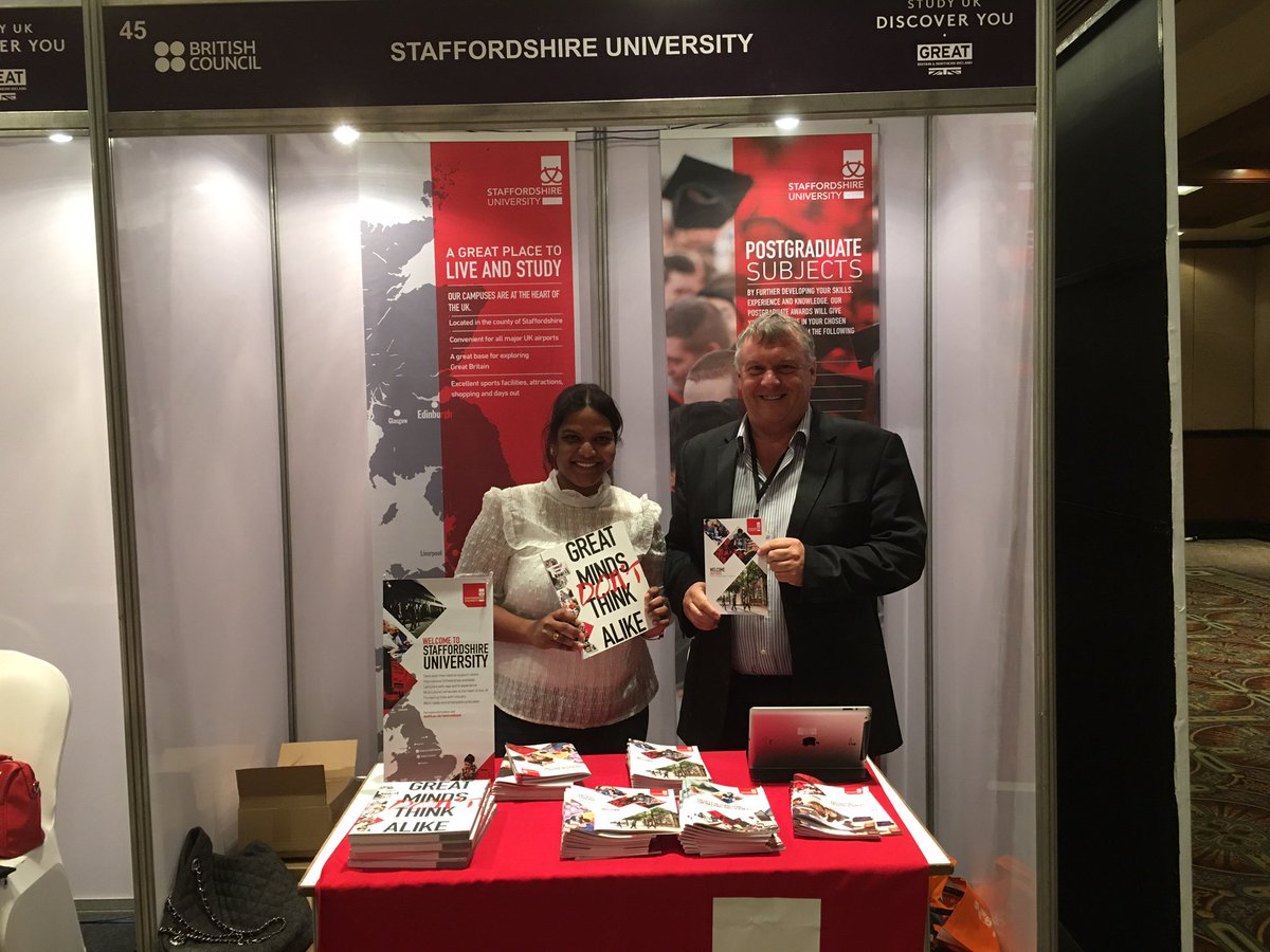 Lisa Blenkinsop (@blenkinsopl) on Twitter photo Great teamwork! <a href="/MartinFiddler/">Martin Fiddler</a> + current <a href="/StaffsUnion/">The SU at Staffs</a> VP <a href="/Reddyswetha14/">Swetha Reddy</a> attend <a href="/inBritish/">British Council in India</a> #StudyUKEX2017 in Bangalore, India <a href="/EngStaffs/">StaffsEngineering</a> Great teamwork! <a href="/MartinFiddler/">Martin Fiddler</a> + current <a href="/StaffsUnion/">The SU at Staffs</a> VP <a href="/Reddyswetha14/">Swetha Reddy</a> attend <a href="/inBritish/">British Council in India</a> #StudyUKEX2017 in Bangalore, India <a href="/EngStaffs/">StaffsEngineering</a>