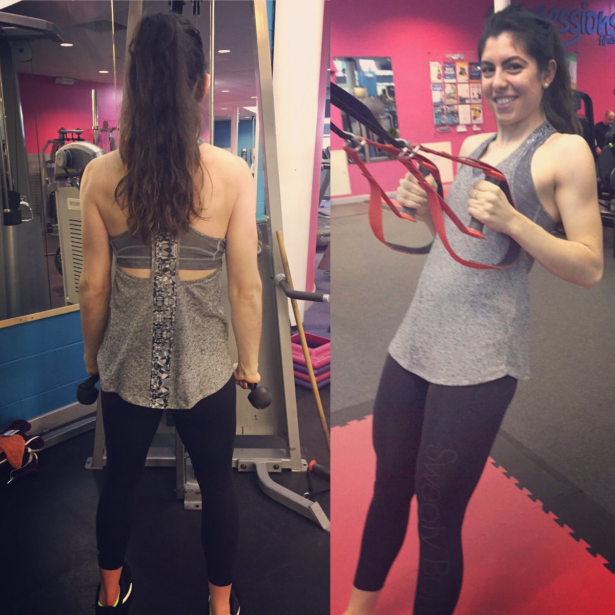DanniKhan's tweet photo. Gym session complete in the BEST kit @sweatybetty #sweatyourstyle #sweatybetty 😍✅ https://t.co/4jHJ1YKgVU
