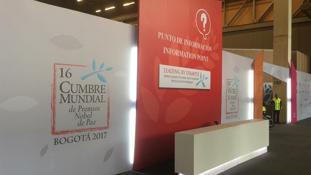 PeaceStartup's tweet photo. Mañana los esperamos en el salón 3 (Lead) del Pabellón 17 de @CorferiasBogota 16:35 Taller #TecnoPaz en @nobelforpeace #EsConTodos https://t.co/M7PlFL5ZZA
