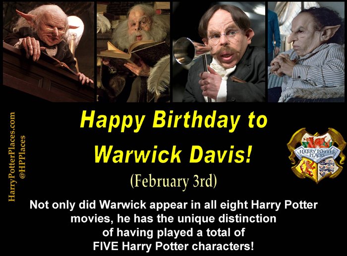 Happy Birthday to Warwick Davis!!! 