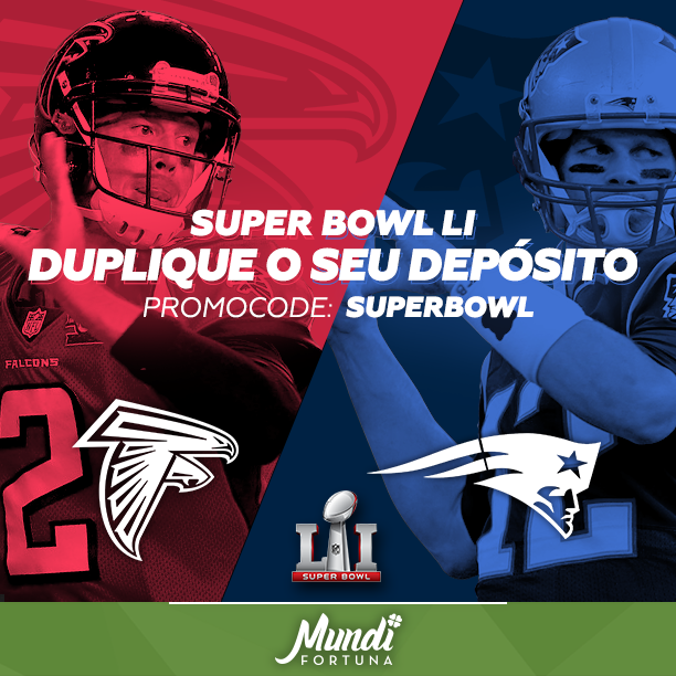 ruthlebleau's tweet photo. Esta chegando o #SuperBowl e vc, vai apostar onde? Comece com $65 grátis #mundifortuna. https://t.co/U5DbFz5K1p https://t.co/kNRRLjHoPa