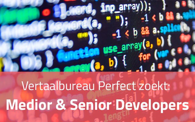 vertaalperfect's tweet photo. Wij zoeken #developers! Bekijk de #vacatures hier: https://t.co/6iJuPKrcb8 #developergezocht #developersgezocht #ictvacatures #developer https://t.co/Yq1YNTKvBf