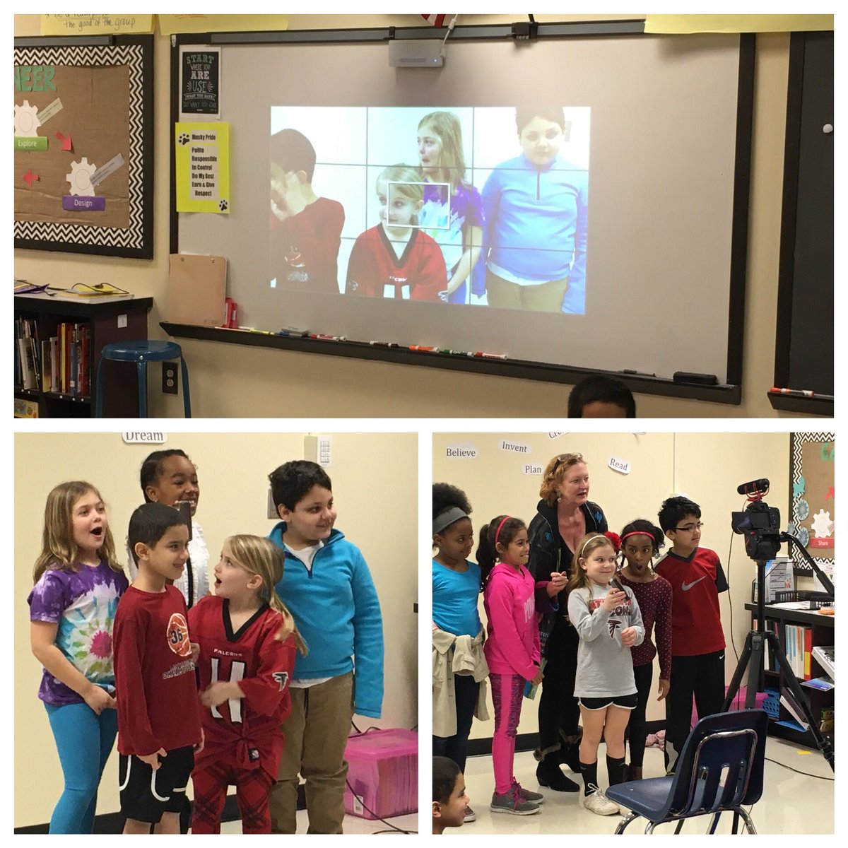 denisedeitchman's tweet photo. Acting Workshop for 3rd grade #teamfarr #artistday @HillsideES @3_5ELA https://t.co/dnfpAq58po