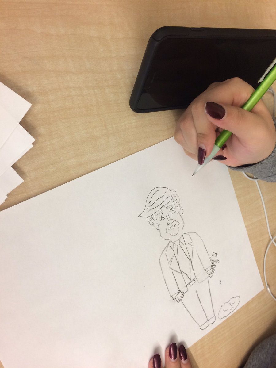 mmerauch's tweet image. What do Trump, Harambe, Drake and Elsa have in common? They&apos;re characters in French 2 stories #passécomposé @Newark_Schools @NewarkHighCats