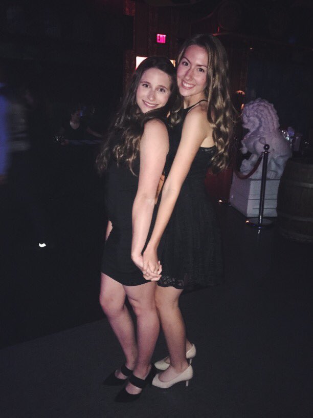 megmackle's tweet photo. happy birthday to this beaut💓👯 good luck today💙🚗love you lots🎉 #ourpose https://t.co/WO4ic6zFrm