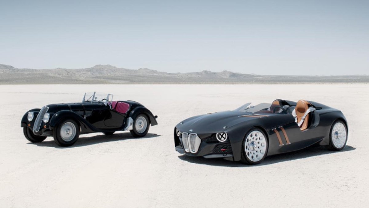 ttworkshops's tweet photo. BMW 328 Hommage Concept Car found on BBC's Top Gear website. Original 328 pictured along side rebuilt by TT Workshops! https://t.co/cSCSo9uJcK