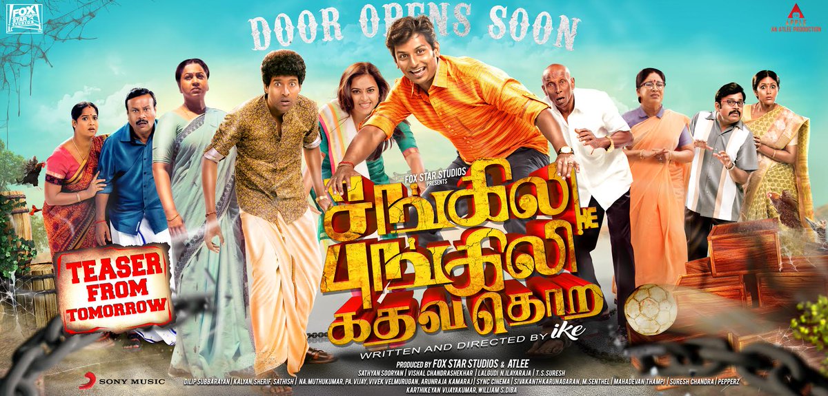 Vijay_adfilmdir's tweet photo. #SangiliBungiliKadhavaThorae First Look is here. @Actorjiiva @SDsridivya @thenameisike @FoxStarIndia @Atlee_dir #SBKTFirstLook https://t.co/U5Q3Q7zPVI