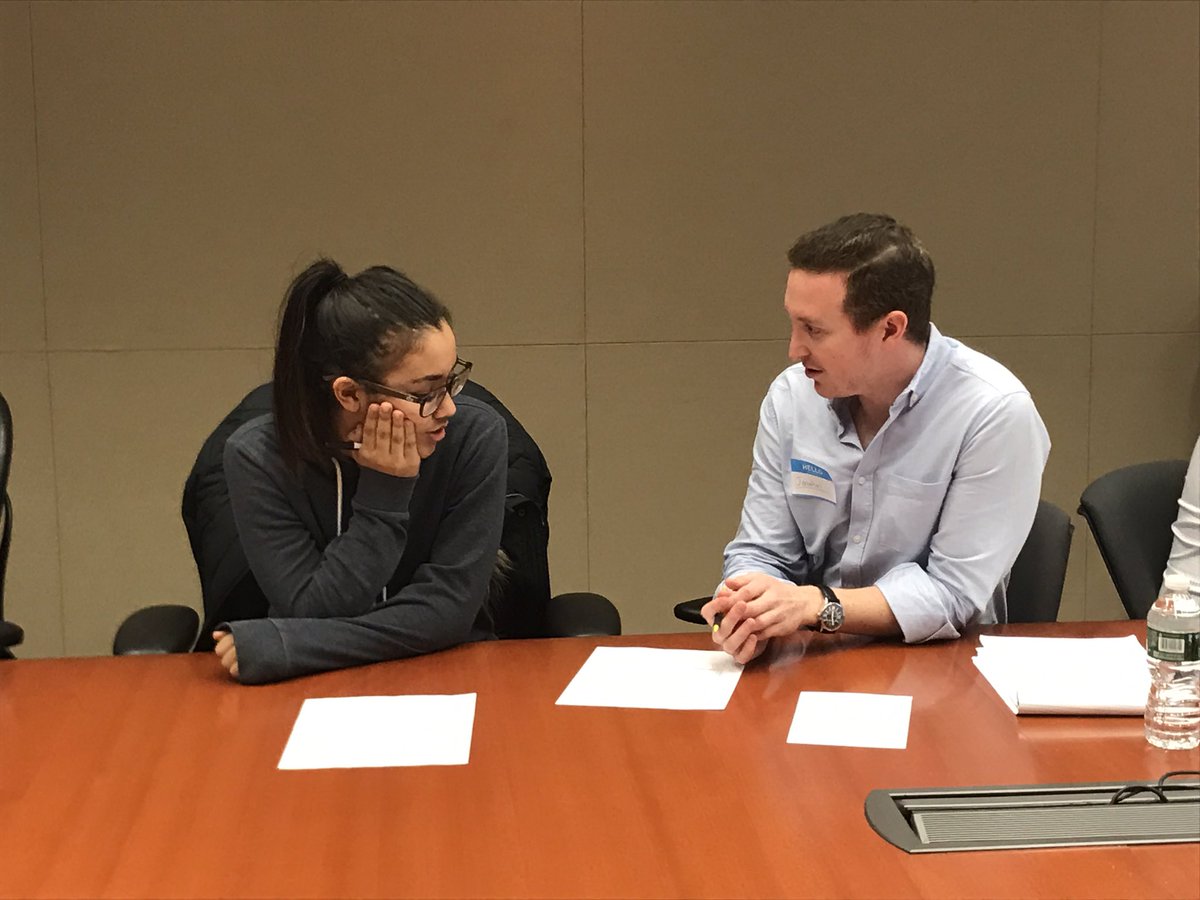 brickert80's tweet image. Terrific first session of @PwC_LLP corporate partnership mentor program with @buildOn!  #pwcgives #pwcvalues