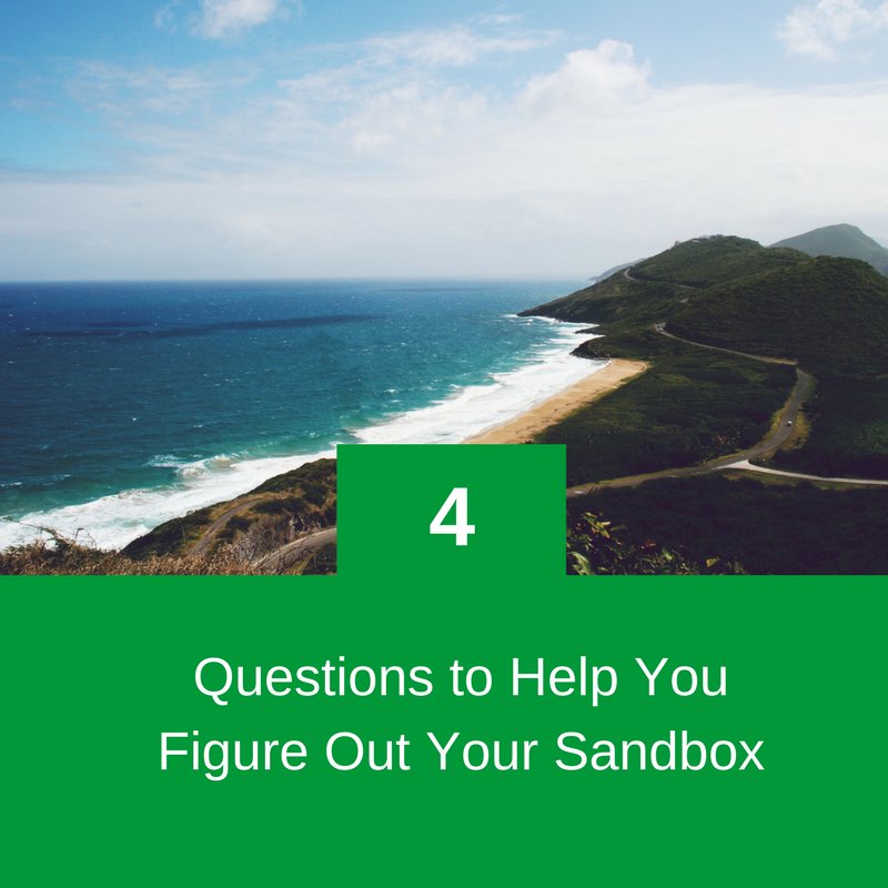 3dcolson's tweet photo. Let’s take a look at four questions to help you figure out your sandbox. https://t.co/aIvlpydcE7 https://t.co/GHabZyJ9jD