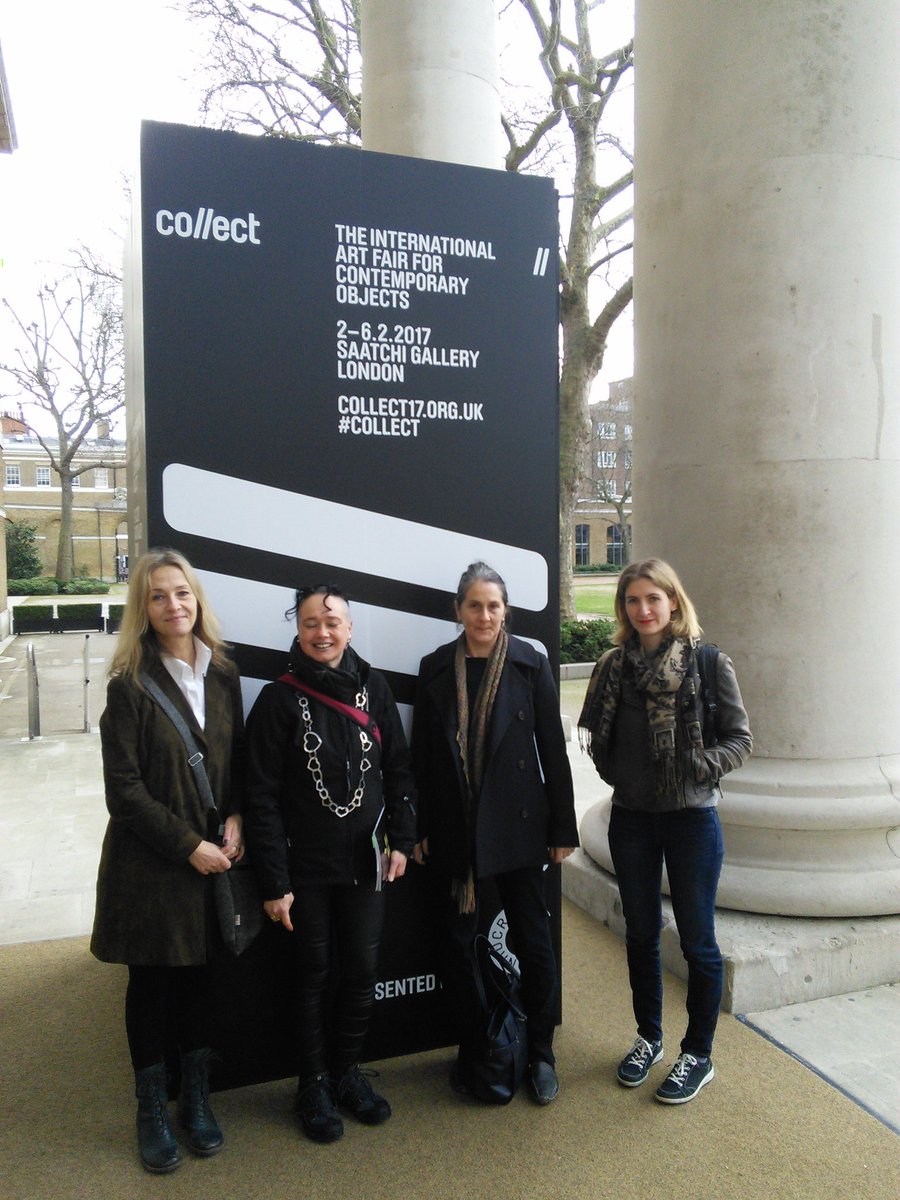 PamelaConacher's tweet photo. Some of our far travelled group attending #Collect2017 from Iona, Skye, Ullapool and Berridale! https://t.co/ZLAvQtoAJo