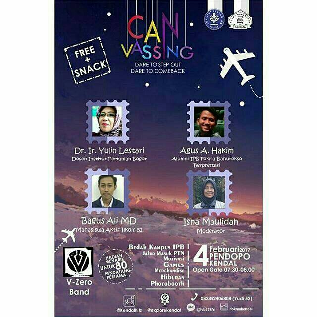 ipbofficial's tweet photo. #IPBGoesToSchool besok akan menyapa adik2 yg ada di KENDAL. Tunggu kedatangan kami :)
Cp 083842406808
#masukIPB https://t.co/MZfobDbFlI