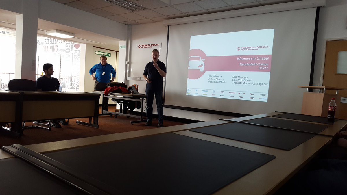 MaccAutomotive's tweet photo. Thanks @FMmotorparts Chapel for the  plant tour of your Friction works. The Level 2 Automotive learners, now know all about brake pads. https://t.co/bJK7H8UrFl