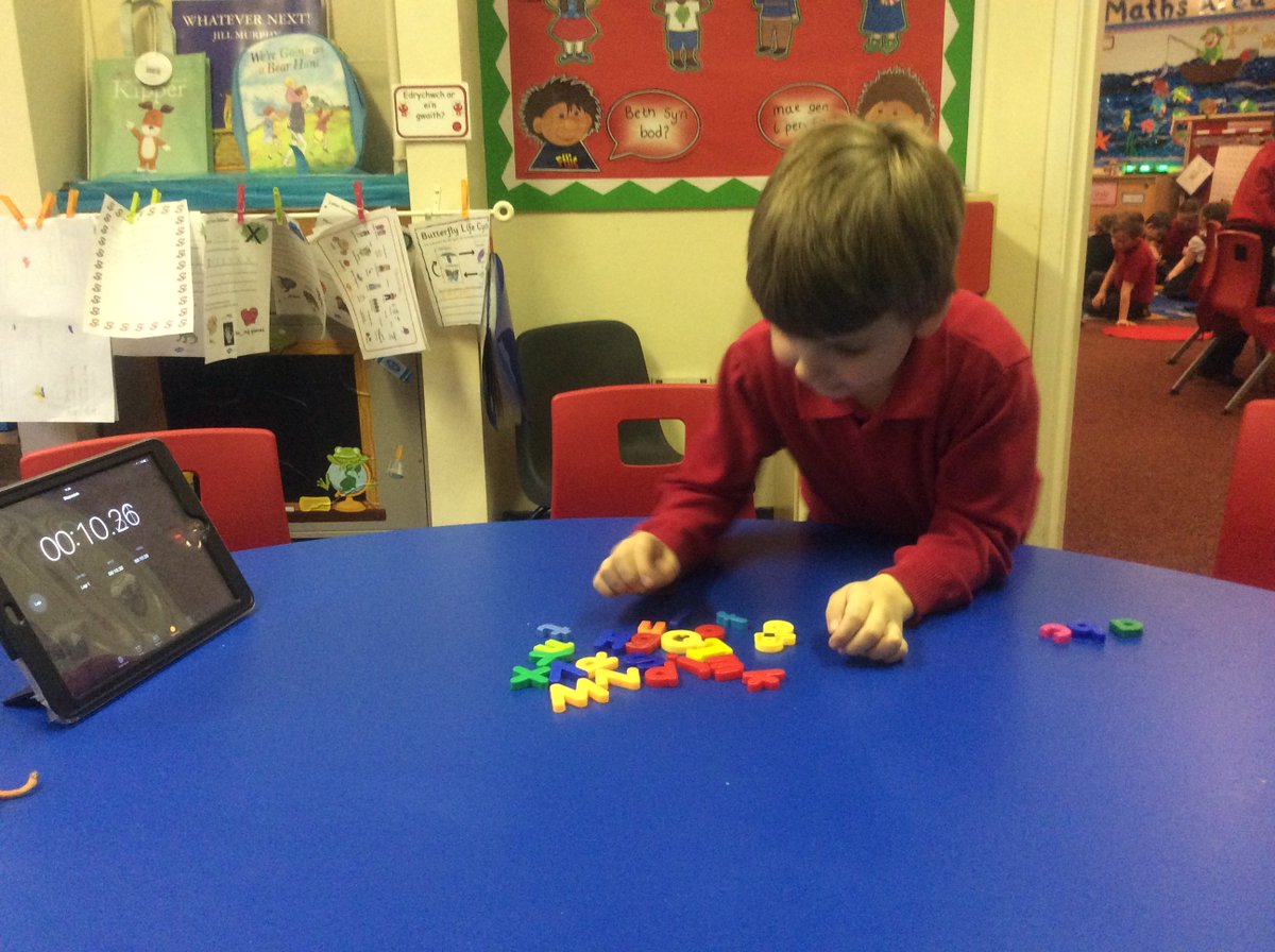 NantYParcSchool's tweet image. Year 1 have been completing the Alphabet Challenge!  Our champion to beat is Scarlett with 3:17! #Sortingletters #AlphabetChallenge