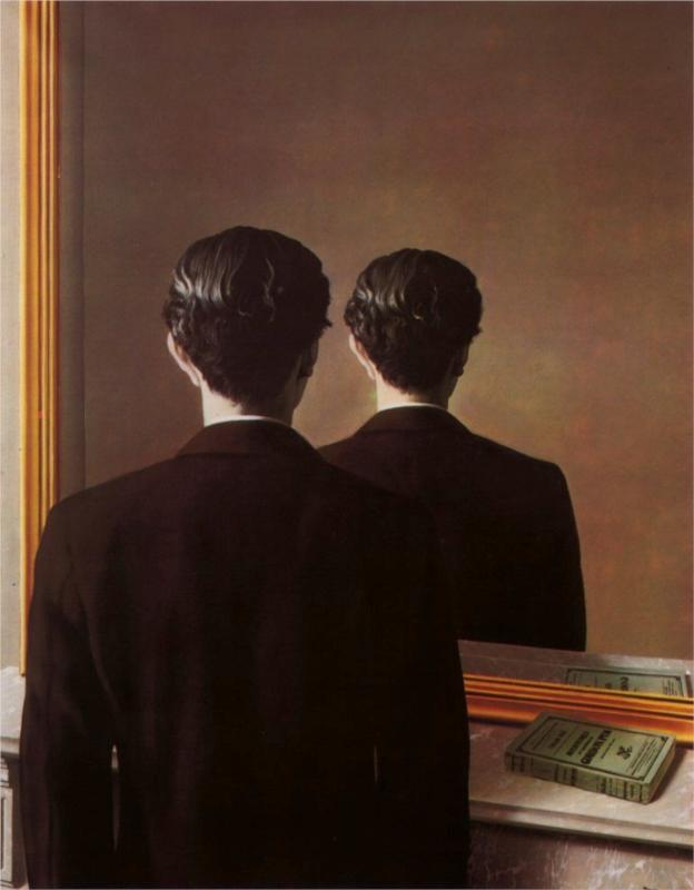 arteaIdia's tweet photo. "Not to be reproduced" (1937), René Magritte (Brussels, Belgium) - Surrealismo https://t.co/fZc8HAg89S
