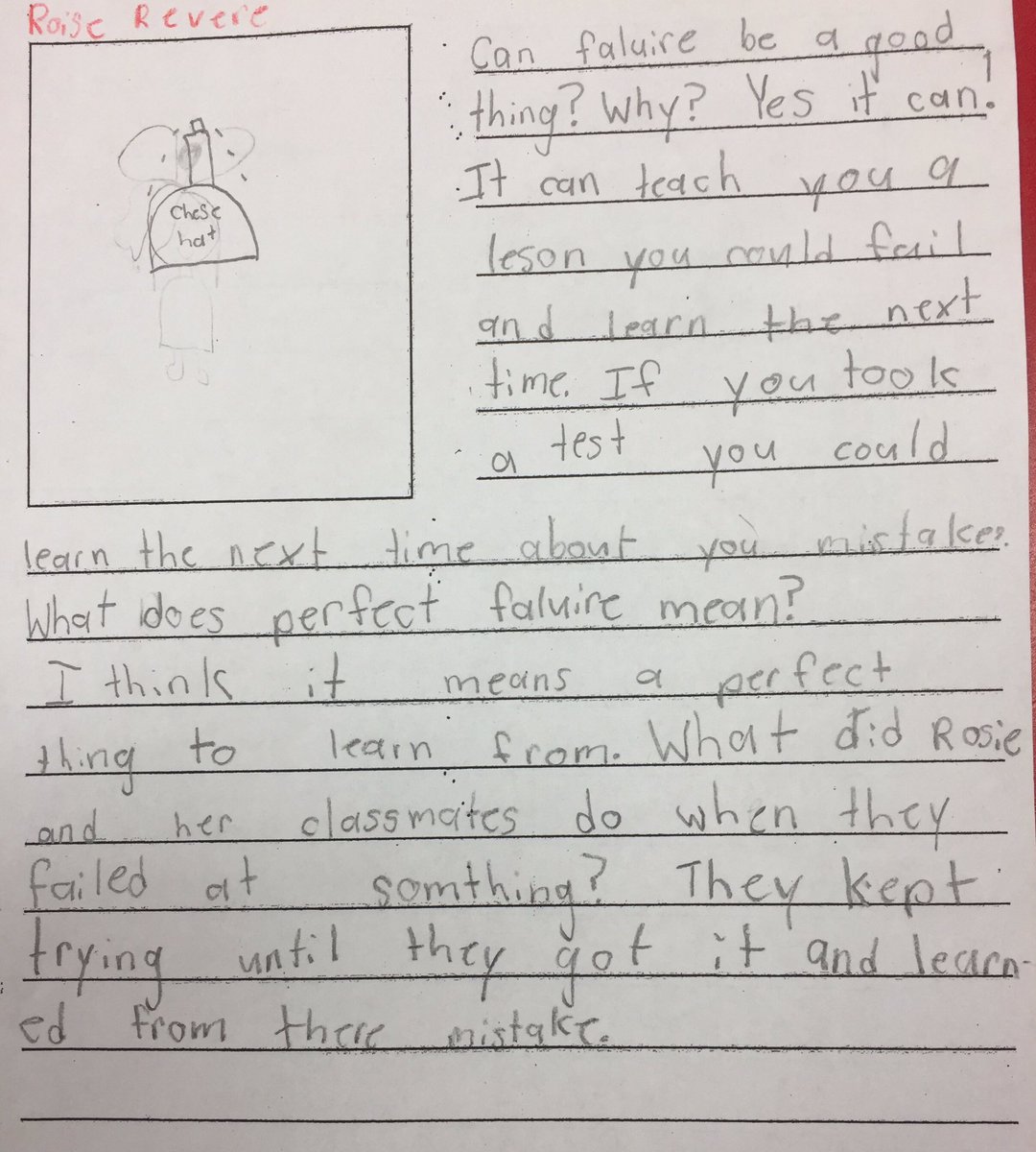 DoraBechtel1's tweet image. Ending our unit and reflecting on &quot;failure&quot; and &quot;determination.&quot; Inspired by #HiddenFigures and #rosierevere encouraged by each other ❤️