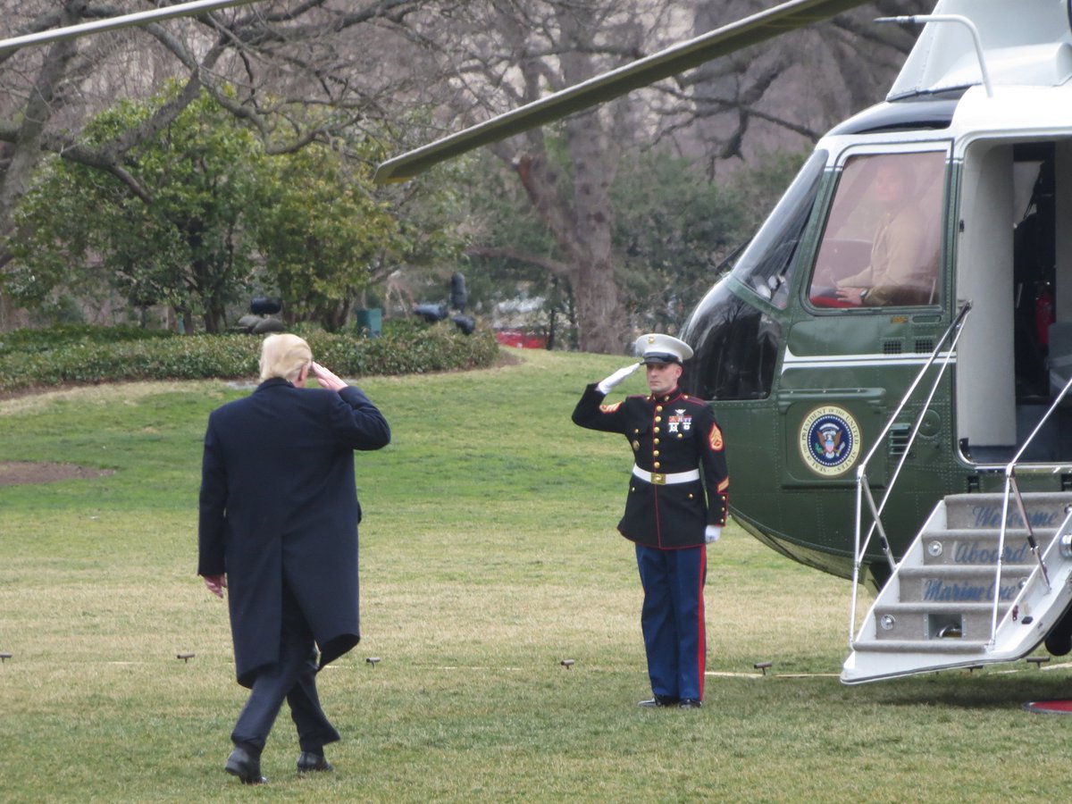 Washington Post whining again that Trump didn't wave to them