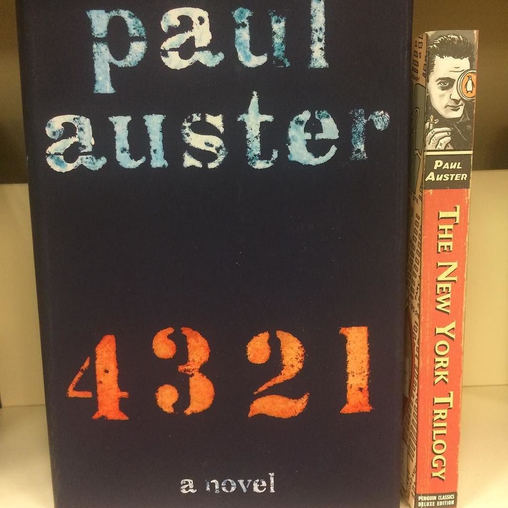 Paul Auster got a great big book published for his birthday! Happy birthday Mr. Auster! I 