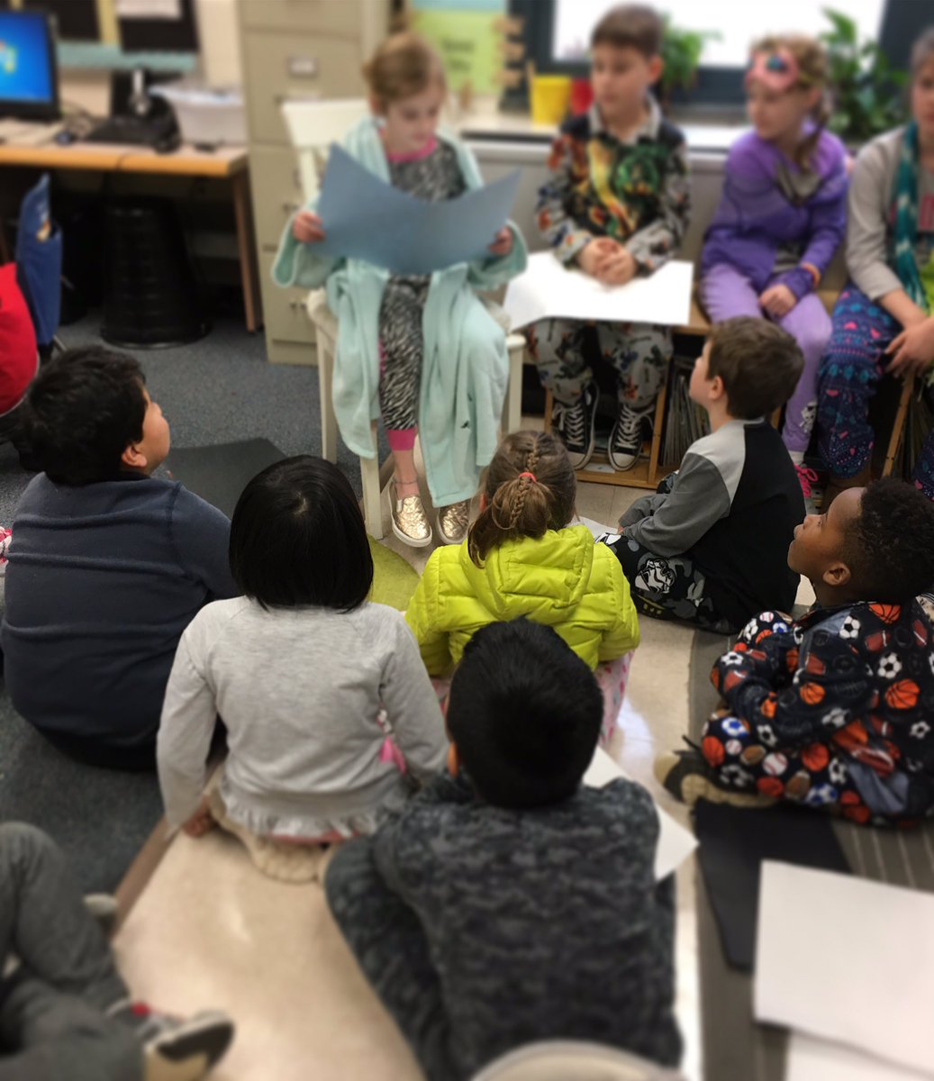 2nd graders <a href="/CamelotFCPS/">Camelot ES</a> celebrated their poems with a #poetryparty!