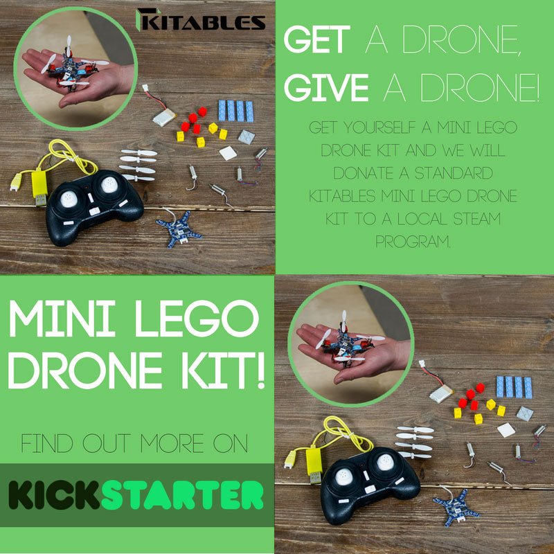 kitables lego drone