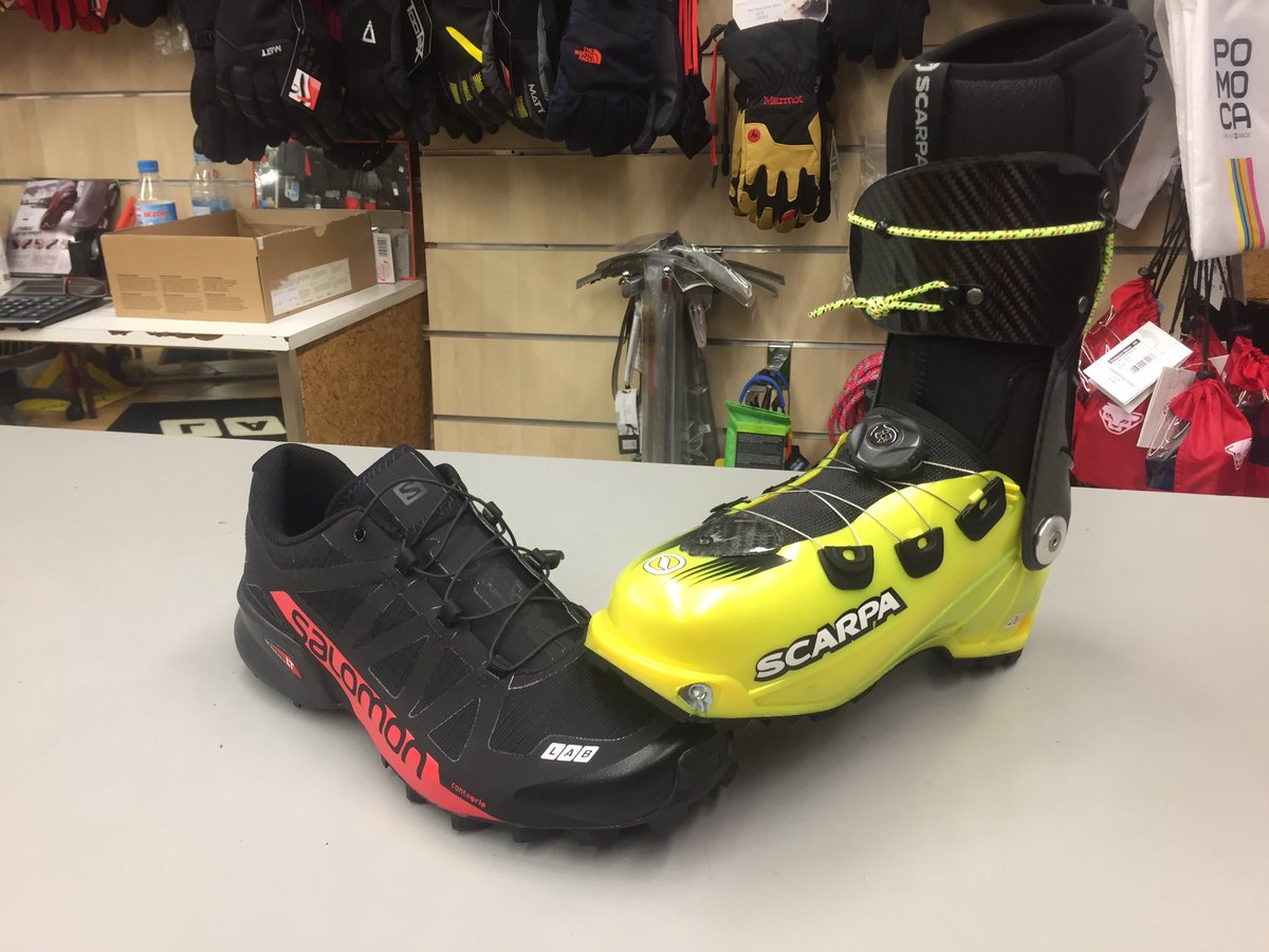 totibes's tweet photo. I don' t know wich gear wear next sunday 😬 #TraiRocacorba #skimo @Vallter2000 @klassmarktrail @Salomon_Spain @ScarpaNA https://t.co/Q0A99whHHz