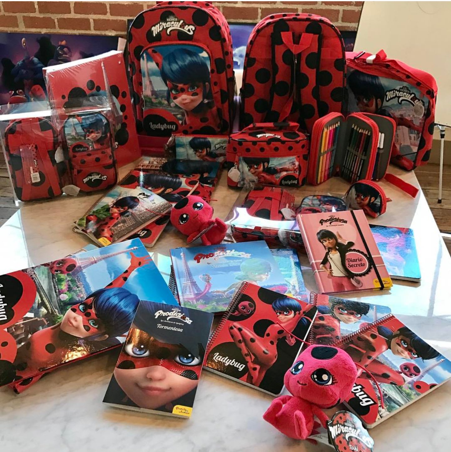 diario ladybug juguettos