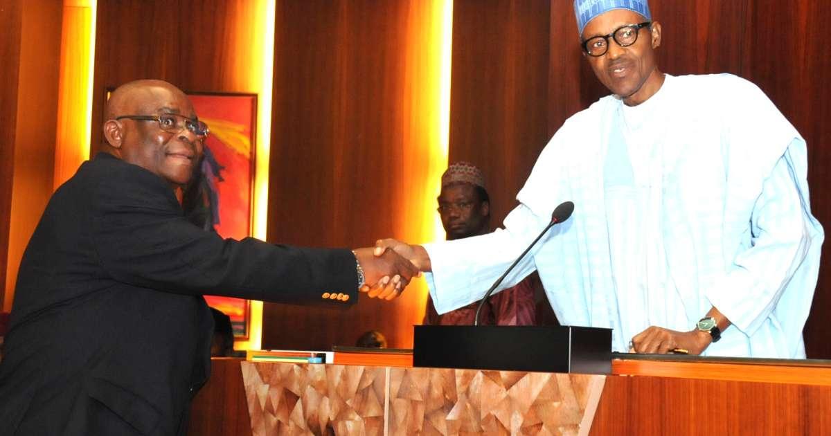 Walter Onnoghen Buhari Here S Why President Hasn T Sent Acting Cjn S Walter Onnoghen Buhari Here S Why President Hasn T Sent Acting Cjn S