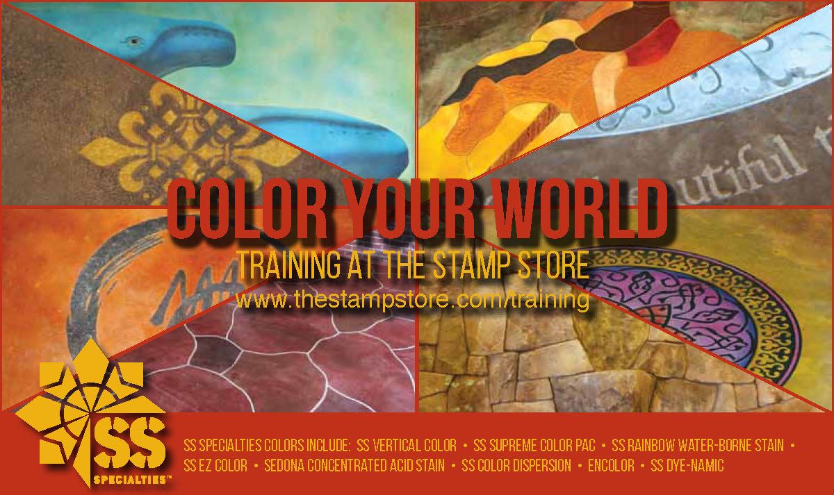 SSSpecialties's tweet photo. Color your world with SS Specialties Decorative Concrete Products https://t.co/ThLwRTvmNV