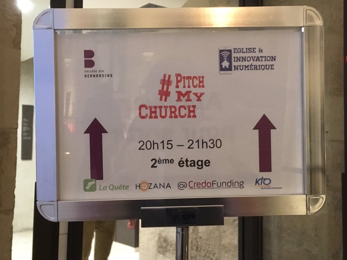 FaustineFayette's tweet image. Heureuse ce soir aux Bernardins pour #PitchMyChurch2