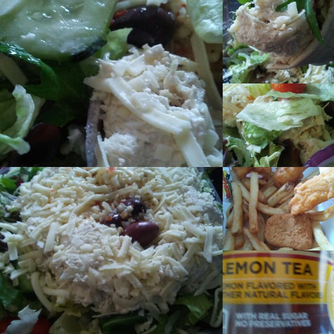 DoreneShaver's tweet photo. Ordered from one of our favorite spots today me n my grandkids #good #food #chickensalad n #samplerplate were bomb as usual;we r picky to ๐๐ https://t.co/3rSQTaY5Q9