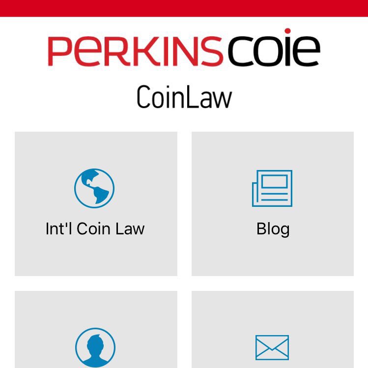 Want to keep up on #law and #blockchain? Check out <a href="/PerkinsCoieLLP/">Perkins Coie</a>'s app and blog: virtualcurrencyreport.com! #bitcoin