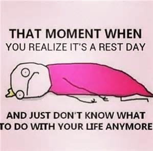 AllRunnersHere's tweet photo. Who's due for a rest from training this week?? #AllRunnersHere https://t.co/PADOohuCqC