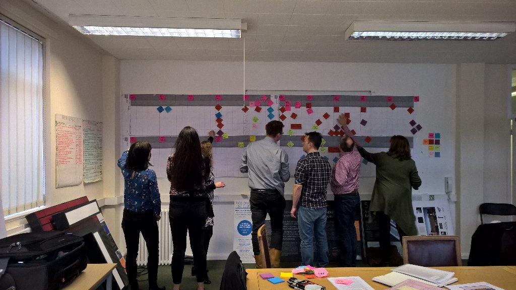 Enthusiastic team driving completion of Chester Theatre <a href="/kiergroup/">Kier Group</a> #lean @_fiveconsult