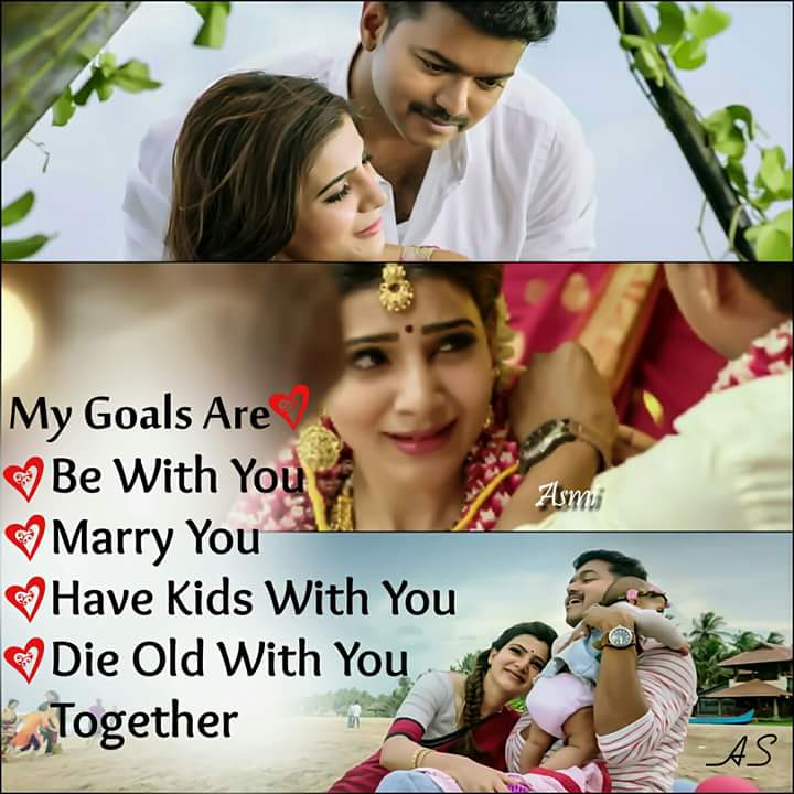 Love Quotes With Vijay Images