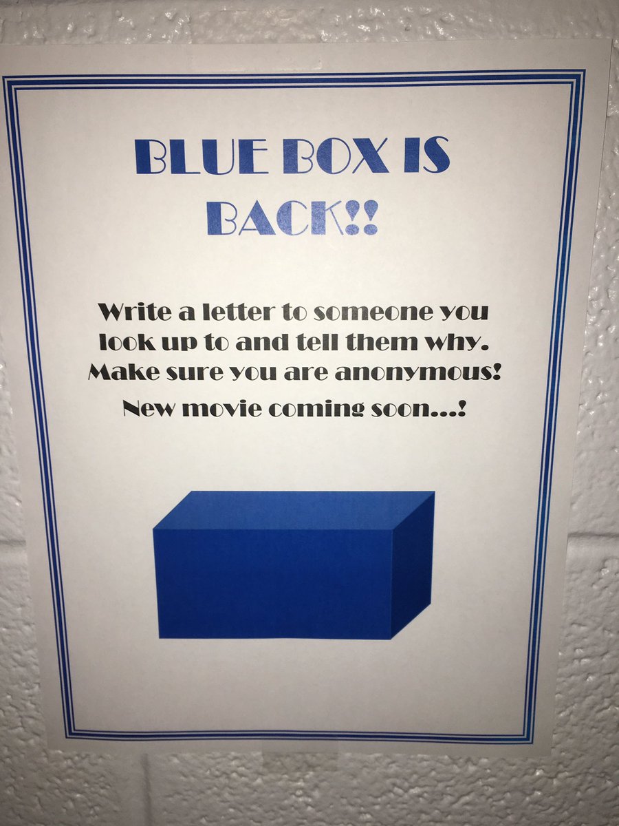 CougarKrazies's tweet photo. !!!! make someone's day by taking a minute from yours! support the #blueboxproject https://t.co/ijXkY24iXU