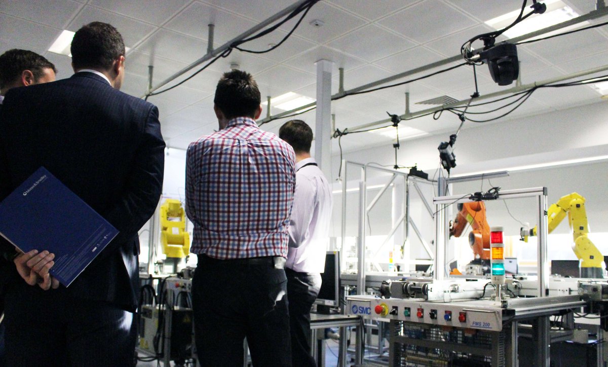 MooreandSmalley's tweet photo. We had a great turn our the #manufacturingclub with @HSBC_UK &amp; @UCLanBusiness - We're already looking forward to the next! https://t.co/QKs0VdYmkP