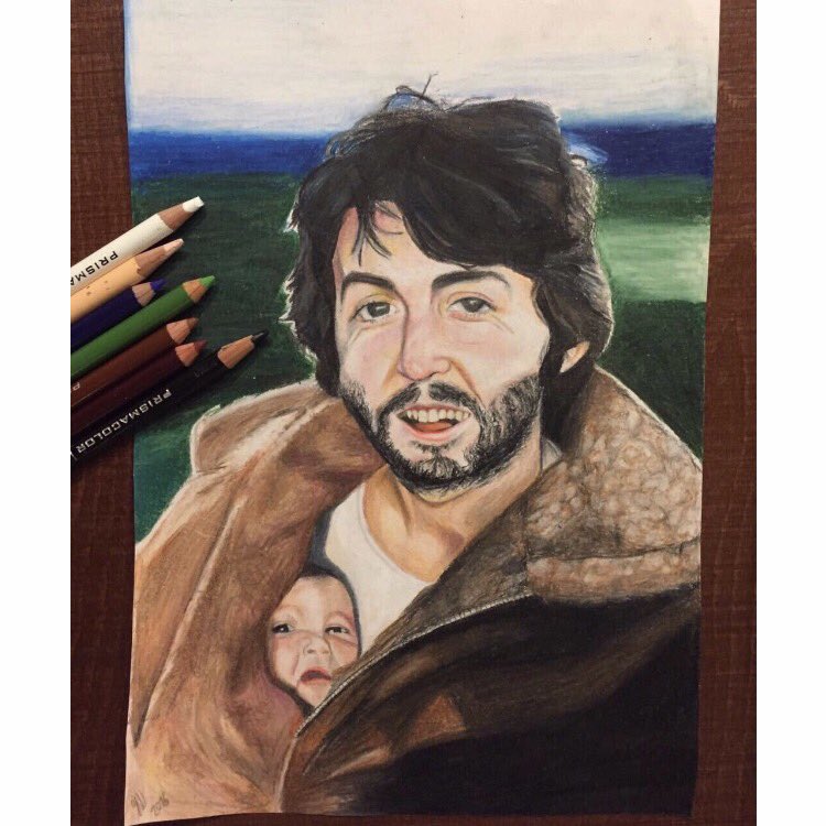 PaulMcdrawing's tweet photo. 🖍💫✨💚 @PaulMcCartney #whatsnewpaul #fanartfriday https://t.co/jzixANkbD6