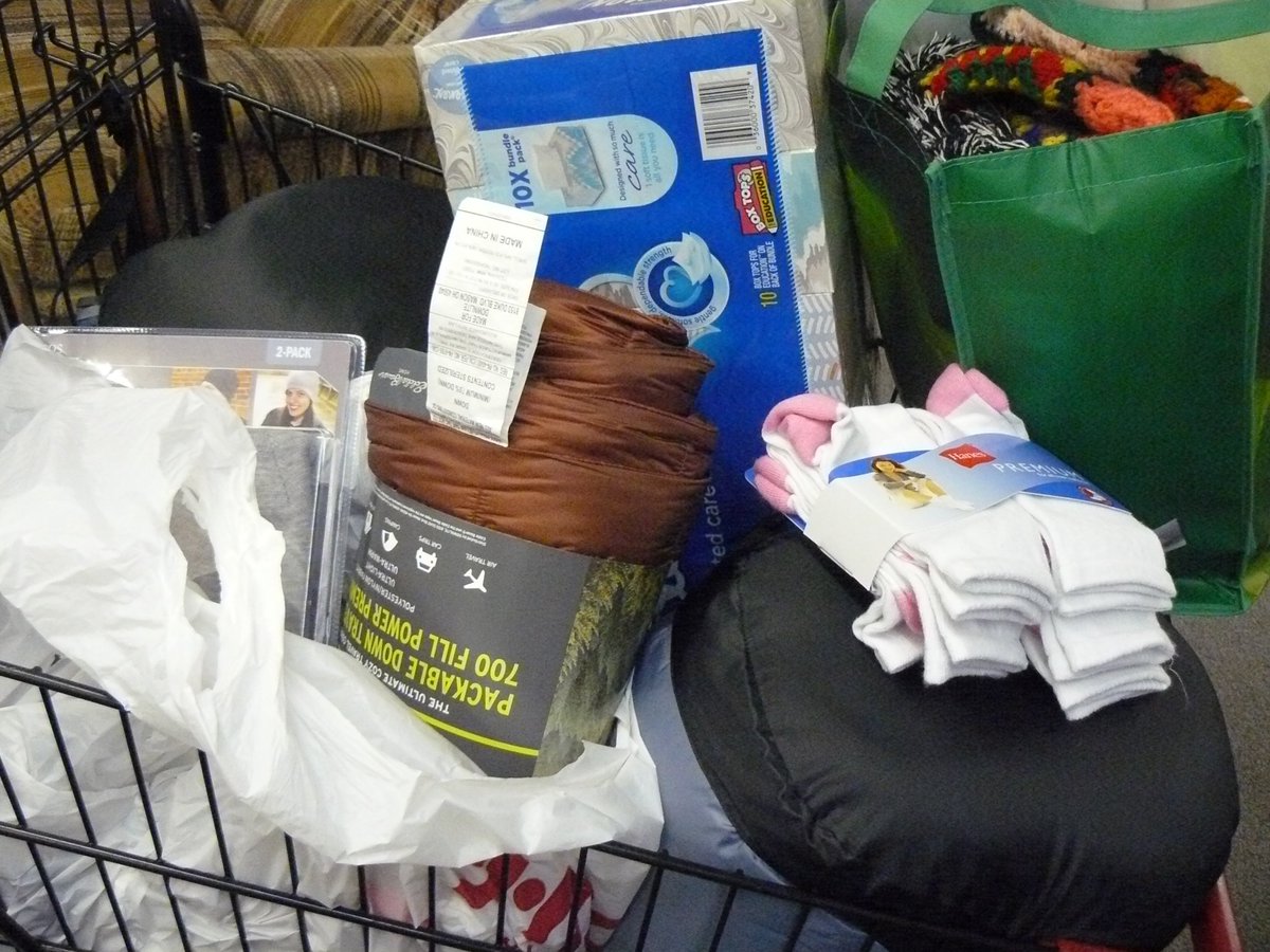 clevhomeless's tweet photo. Thanks to Environmental Resource Management (ERM) for the #SocksPlus donations of blankets, socks, sleeping bags and tissues!! https://t.co/sLBGR3ey2H