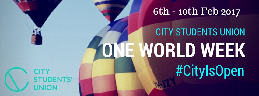 CSGSU_'s tweet photo. One World Week 2017: Proud to be an international university #CityIsOpen https://t.co/2bACWJy7zF