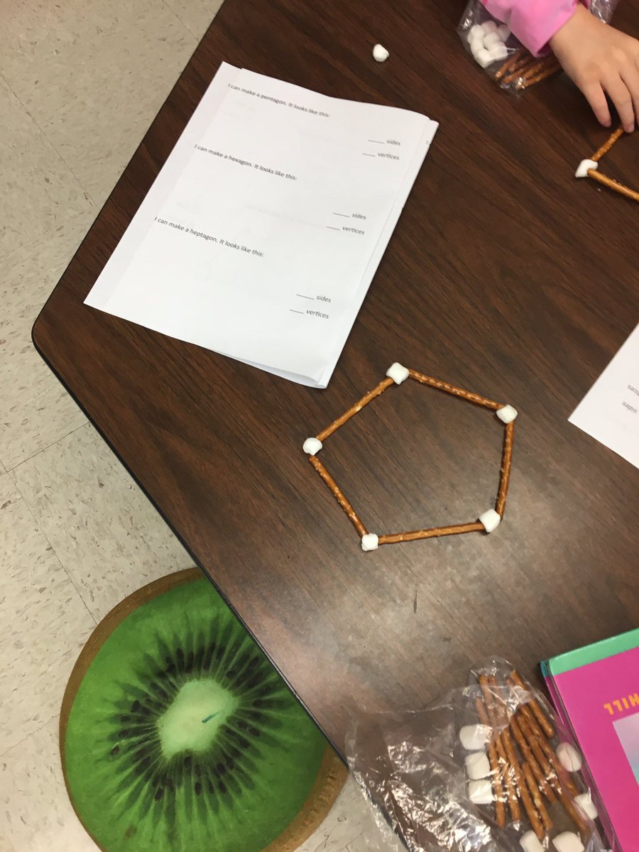 MrsFulenwider's tweet photo. Making polygons! @ReneaKern @seabourn #seabes #chefhook #misdtlap https://t.co/FRIjbqbguB