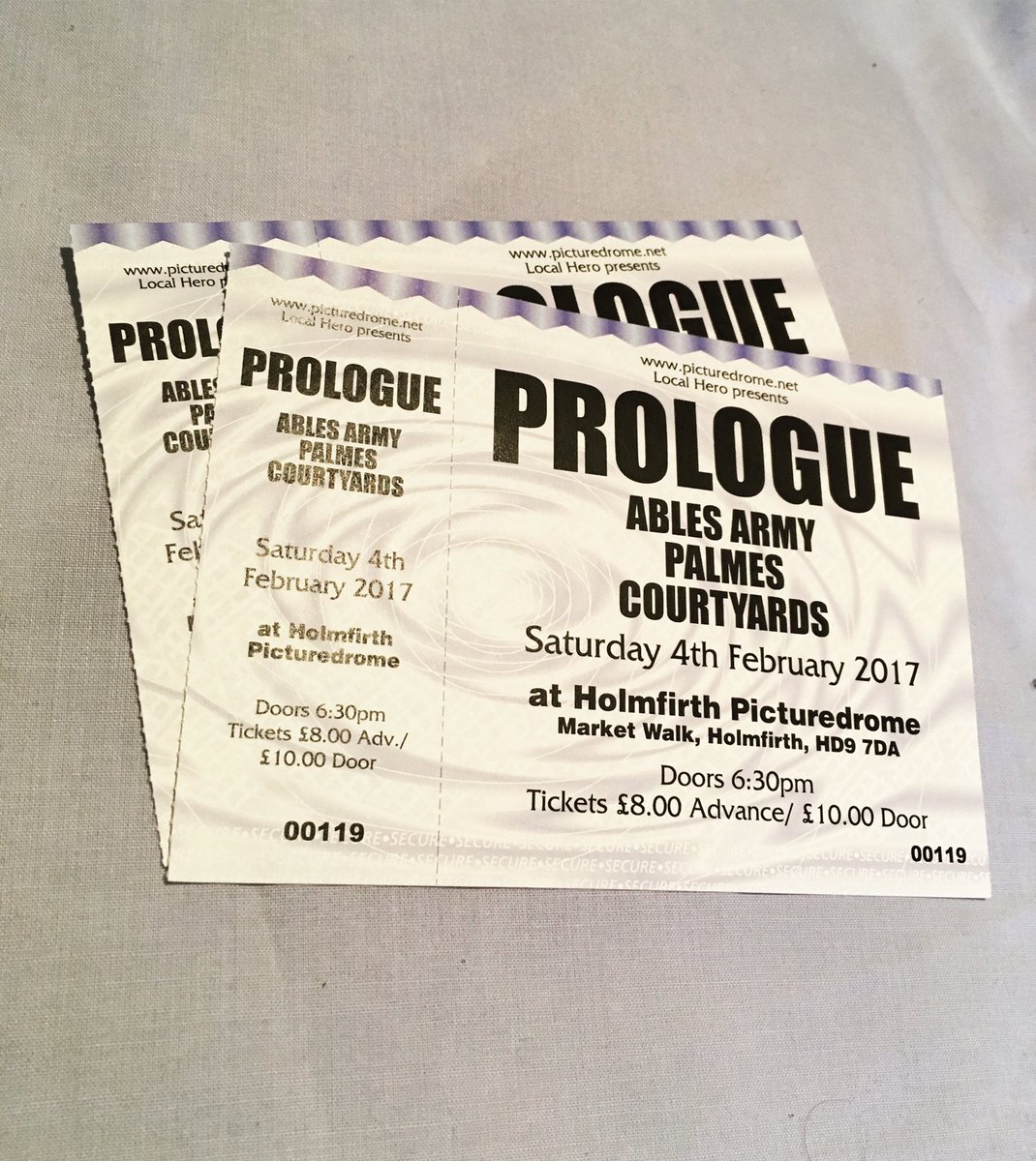ITS THE WEEKEND. Still got tickets for tomorrow's <a href="/Localheropromo/">Local Hero Promotion</a> gig at <a href="/thepicturedrome/">The Picturedrome, Holmfirth</a>

Come get some! £8. Will drop off.