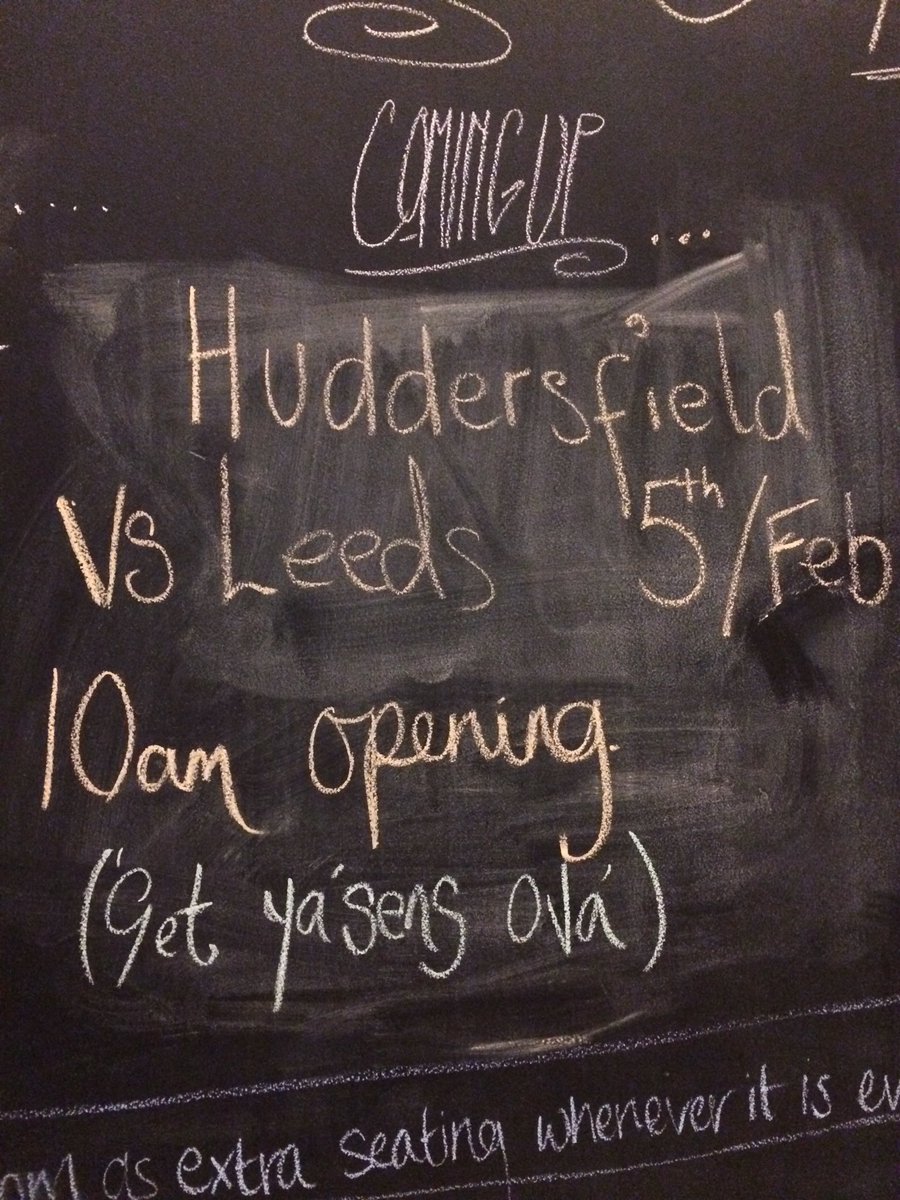 thecornerhudds's tweet image. Come and get warm before the match. Food and drink being served. #huddersfieldis