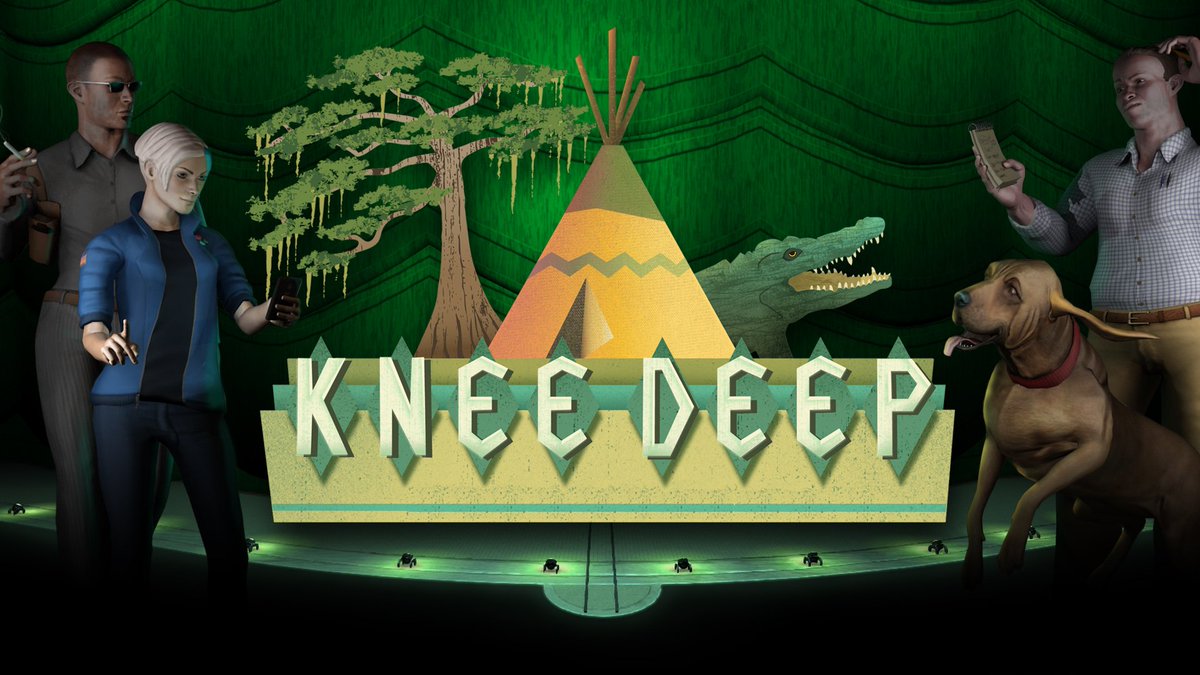 Take centre stage in your very own murder mystery theatre performance. #KneeDeep is out today on Xbox One #narrative bit.ly/2l2NEH0