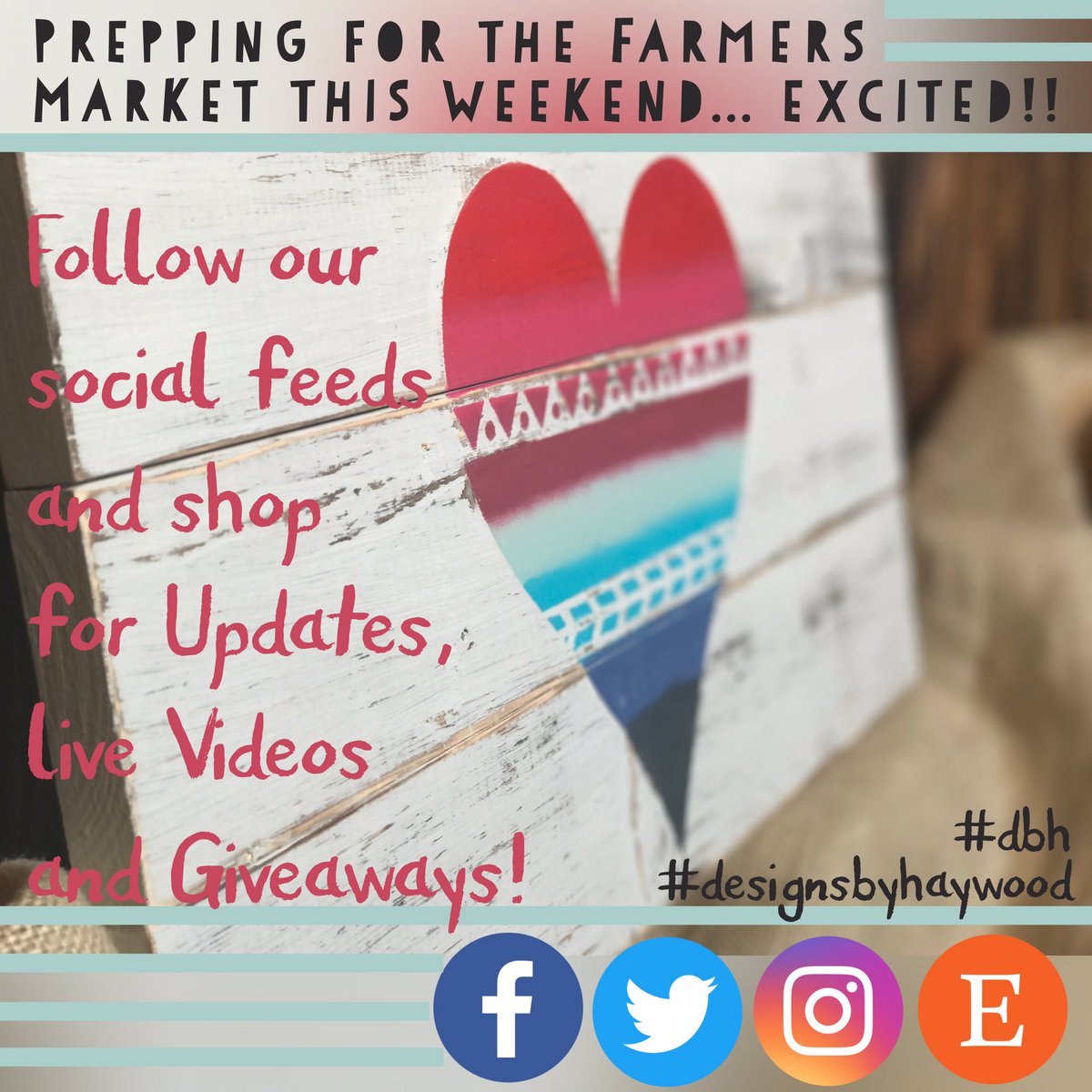 designsbyhwd's tweet photo. #designsbyhaywood #dbh #etsy #supportsmallbiz #wood #customsigns #original #Farmersmarket #wedding #decorativeboxes #coffeecoasters https://t.co/MJzyKUosbj