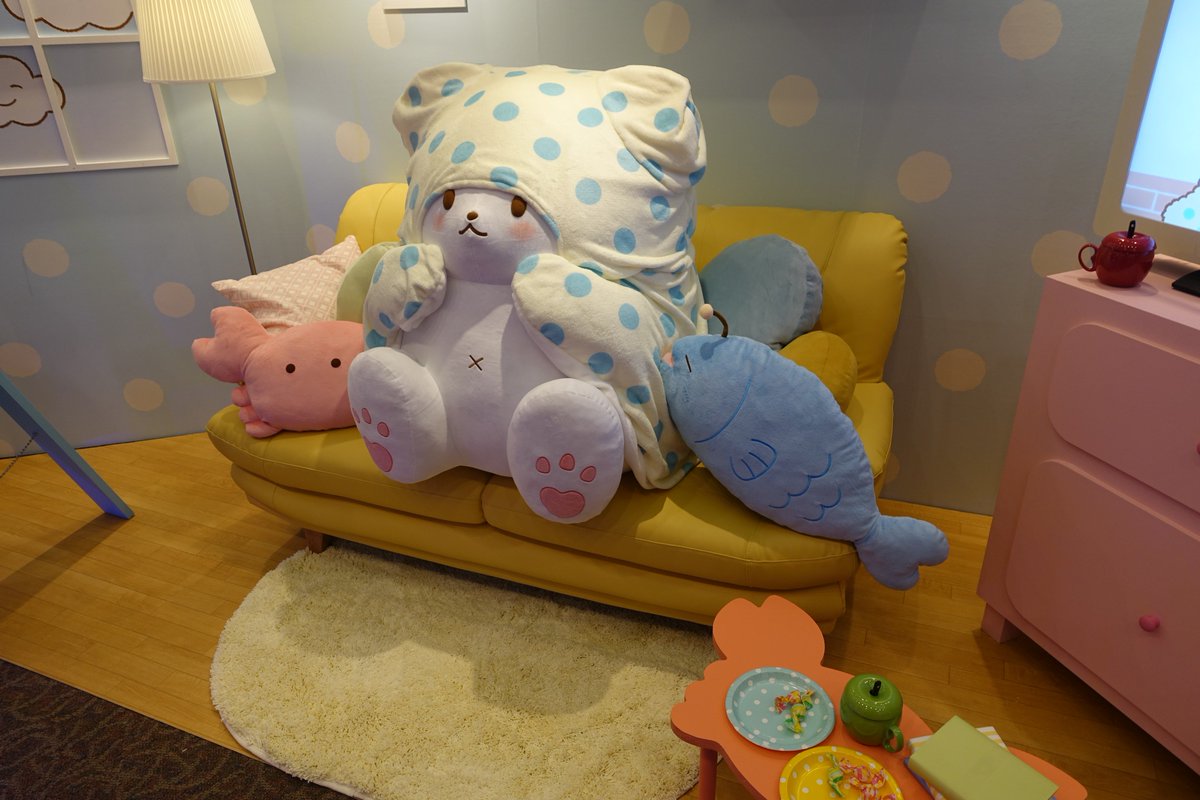 じんじん的ななにか Twitterren まるもふびより というインドア派しろくまのモップ ぬいぐるみのお友達ギョニクさん カニカマさんという新キャラが出てたので併せてぜひ サンリオプレビュー