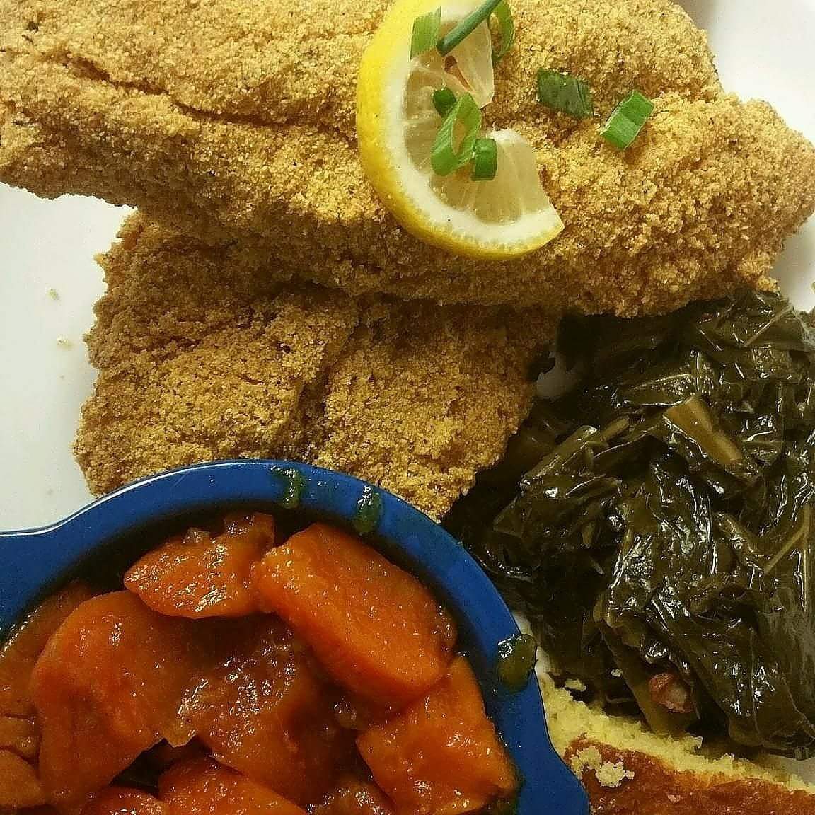 Catfish Dinner today's special at Restaurant...5539 E Washington St  $10 includes 2 sides, drink &amp; dessert!