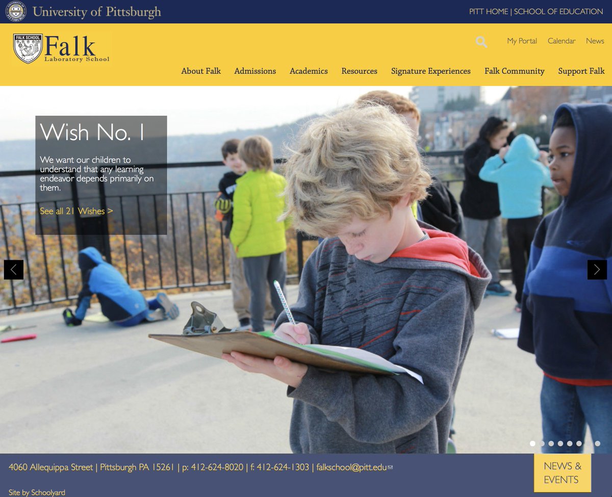 Falk just launched a new website... Check it out!