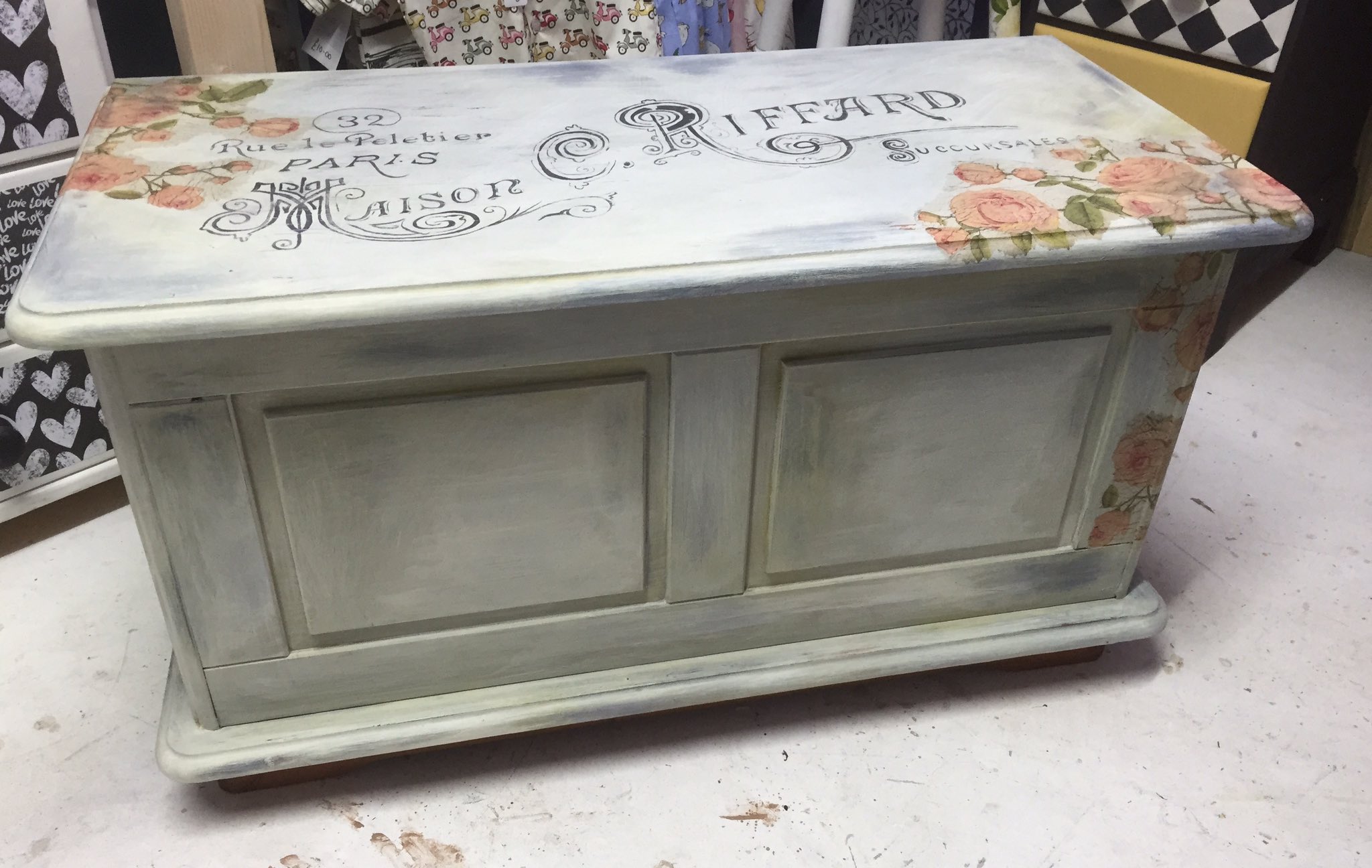 Upcycled blanket box new arrivals