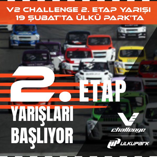 Volkicar V2 Challenge 2. Etap Yarışı, 19 Şubat'ta Ülkü Park'ta!
#volkicar #v2challenge #ülküpark