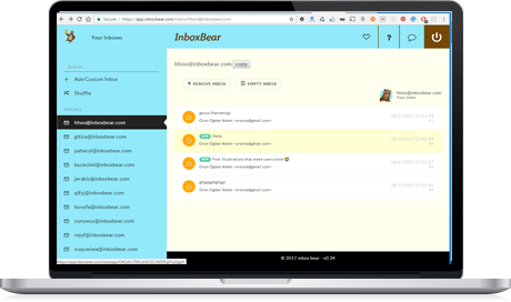 Try InboxBear, our new secure temp email service. inboxbear.com